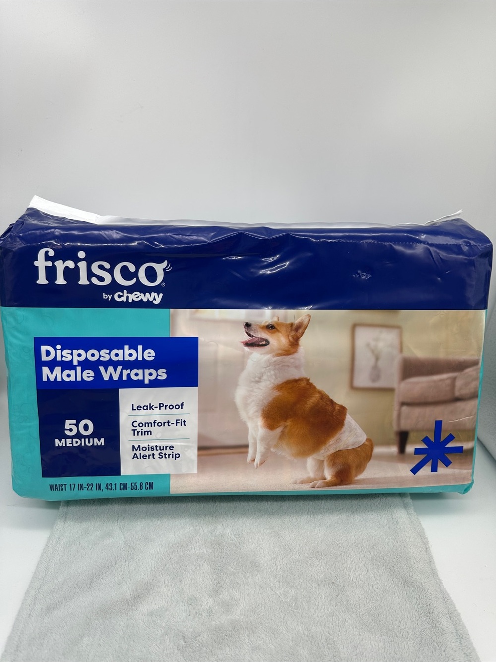 Frisco by Chewy Disposable Male Wraps - 50 Count (Medium) NEW PRICE FIRM